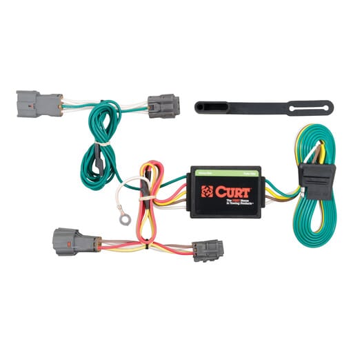Curt Custom Wiring Harness, 4-Way Flat Output, Select Kia Rondo, Soul - 56222