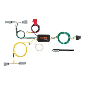 Curt Custom Wiring Harness, 4-Way Flat Output, Select Dodge Challenger - 56230