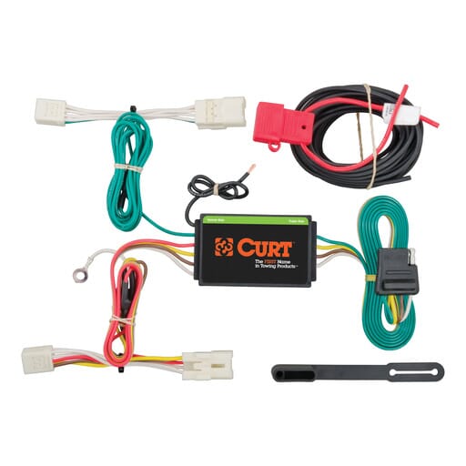 Curt Custom Wiring Harness, 4-Way Flat Output, Select Hyundai Elantra, GT, Ioniq - 56233