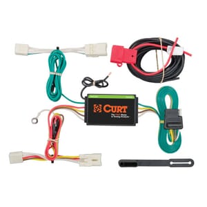 Curt Custom Wiring Harness, 4-Way Flat Output, Select Hyundai Elantra, GT, Ioniq - 56233