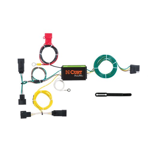 Curt Custom Wiring Harness, 4-Way Flat Output, Select Dodge Charger - 56234