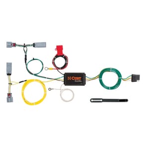 Curt Custom Wiring Harness, 4-Way Flat Output, Select Chrysler 300 - 56235