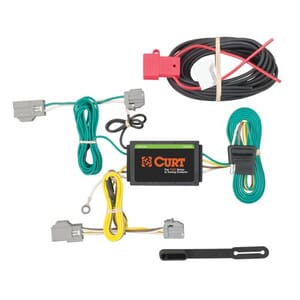 Curt Custom Wiring Harness, 4-Way Flat Output, Select Chrysler 200 - 56242