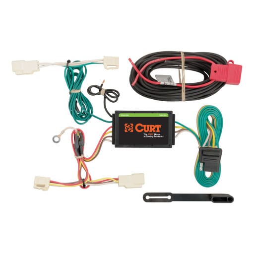 Curt Custom Wiring Harness, 4-Way Flat Output, Select Subaru Legacy - 56246