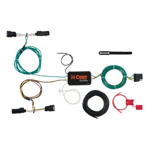 Curt Custom Wiring Harness, 4-Way Flat Output, Select Ford Edge - 56272