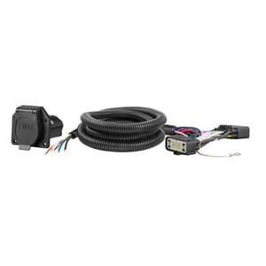 Curt Custom Wiring Harness, 7-Way RV Blade Output, Select Ford Explorer - 56278