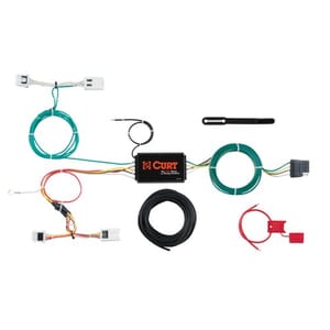 Curt Custom Wiring, 4-Way Flat Output, Select Chevrolet City Express, Nissan NV200 - 56279