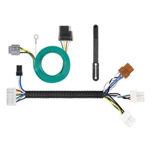 Curt Custom Wiring Connector, 4-Way Flat Output, Select Pathfinder, JX35, QX60 - 56281