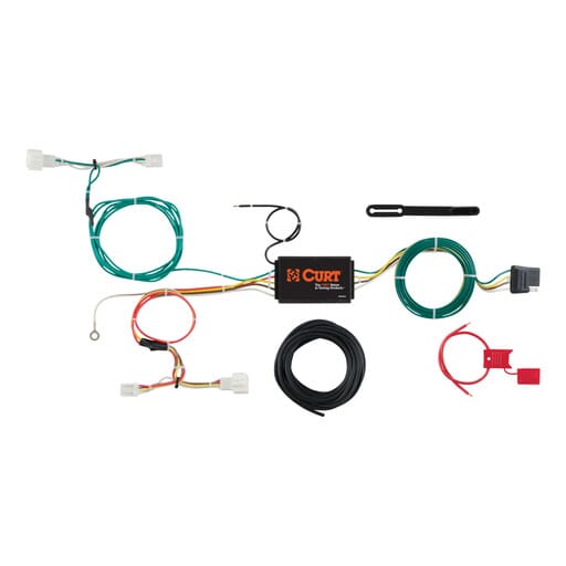 Curt Custom Wiring Harness, 4-Way Flat Output, Select Honda HRV - 56284