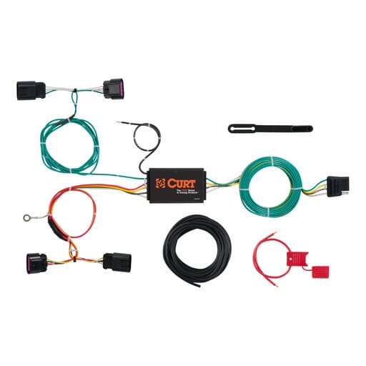 Curt Custom Wiring Harness, 4-Way Flat Output, Select Buick Verano - 56288