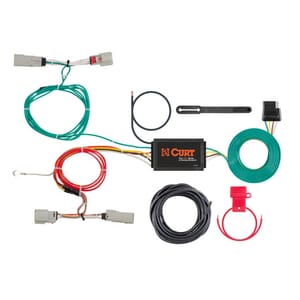 Curt Custom Wiring Harness, 4-Way Flat Output, Select Lincoln MKX - 56298