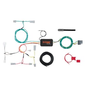 Curt Custom Wiring Harness, 4-Way Flat Output, Select Honda Accord Sedan - 56299