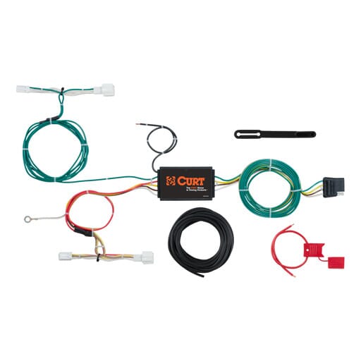 Curt Custom Wiring Harness, 4-Way Flat Output, Select Mazda CX-3, MX-5 Miata - 56300