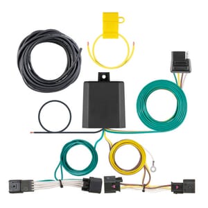 Curt Custom Wiring Harness, 4-Way Flat, Select Chevrolet Sonic with Tow Package - 56303