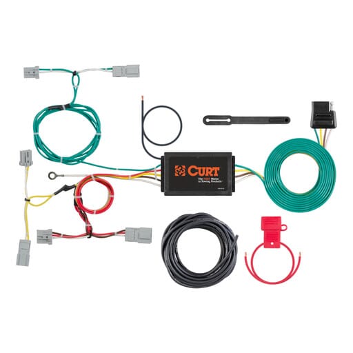 Curt Custom Wiring Harness, 4-Way Flat Output, Select Mazda CX-5 - 56310