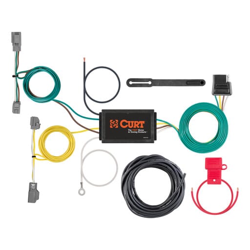 Curt Custom Wiring Harness, 4-Way Flat Output, Select Chevrolet Cruze - 56319