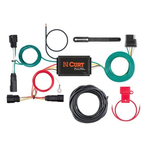 Curt Custom Wiring Harness, 4-Way Flat Output, Select Ford Escape - 56320
