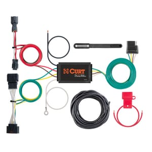 Curt Custom Wiring Harness, 4-Way Flat Output, Select Kia Sportage - 56321