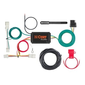 Curt Custom Wiring Harness, 4-Way Flat Output, Select Honda Civic - 56324