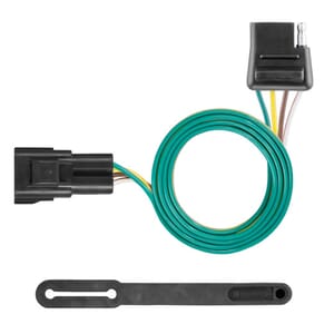 Curt Custom Wiring Connector, 4-Way Flat, Select Buick, Cadillac, Chevy, GMC Vehicles - 56325