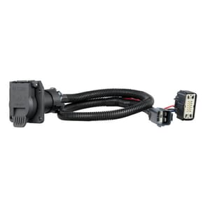 Curt Custom Wiring Connector, 7-Way RV Blade Output, Select Blazer, XT5, XT6, Acadia - 56326