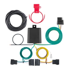 Curt Custom Wiring, 4-Way Flat, Select Edge, Escape, Freestar, MKX, Tribute - 56329