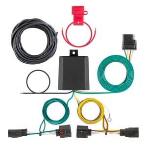 Curt Custom Wiring, 4-Way Flat, Select Chrysler Town and Country, Dodge Grand Caravan - 56331