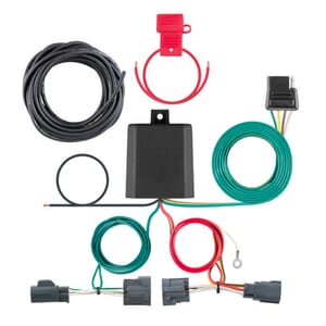 Curt Custom Wiring Harness, 4-Way Flat Output, Select Dodge Nitro, Jeep Liberty - 56334