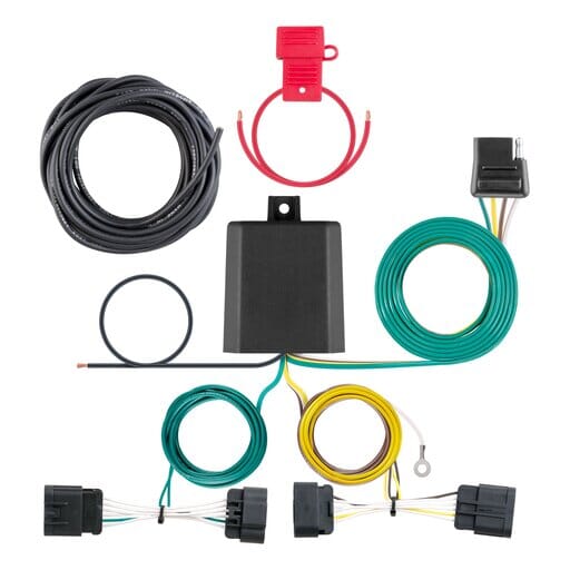 Curt Custom Wiring Harness, 4-Way Flat Output, Select Dodge Durango - 56336