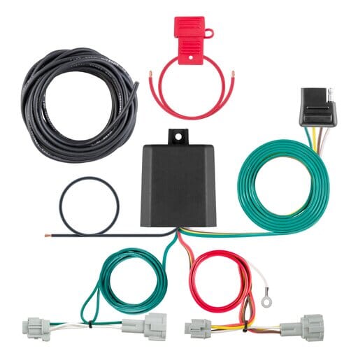 Curt Custom Wiring Harness, 4-Way Flat Output, Select Nissan Quest - 56342