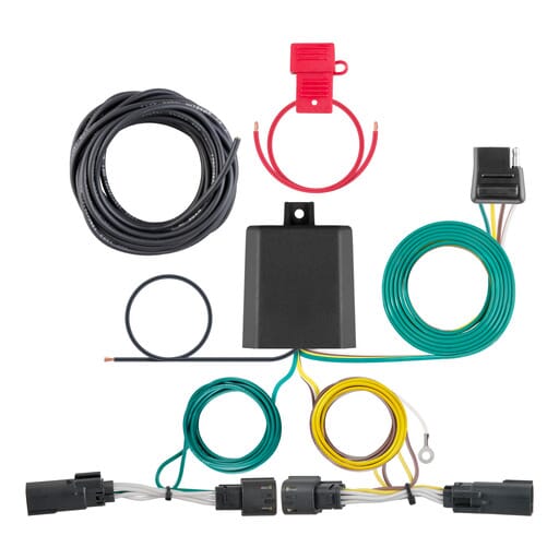 Curt Custom Wiring Harness, 4-Way Flat Output, Select Ford Flex - 56343