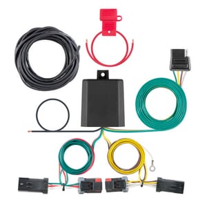 Curt Custom Wiring Harness, 4-Way Flat Output, Select Jeep Compass - 56344
