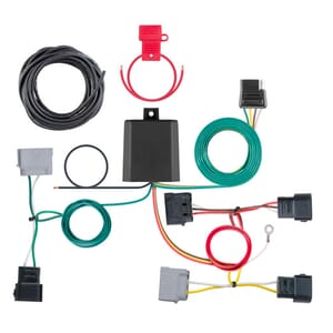 Curt Custom Wiring Harness, 4-Way Flat Output, Select Ford Escape, Mazda Tribute - 56345