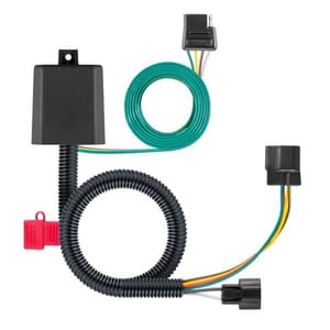 Curt Custom 4-Flat, Select Hyundai Santa Fe, OEM Tow Package Required - 56346