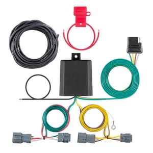 Curt Custom Wiring Harness, 4-Way Flat Output, Select Hyundai Entourage, Kia Sedona - 56347