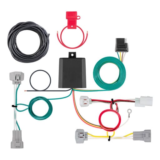 Curt Custom Wiring Harness, 4-Way Flat Output, Select Toyota Tacoma - 56349