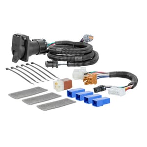 Curt Custom Wiring Connector, 7-Way RV Blade, Select Nissan Pathfinder, Infiniti QX60 - 56357