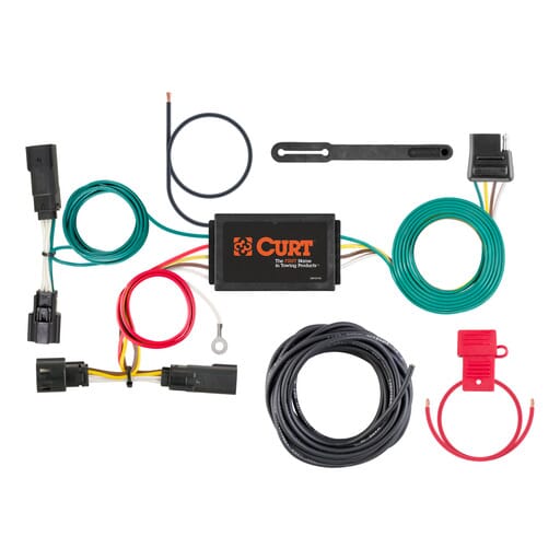 Curt Custom Wiring Harness, 4-Way Flat Output, Select Buick Encore - 56363