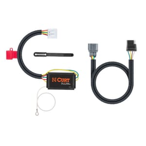 Curt Custom Wiring Connector, 4-Way Flat Output, Select Honda Pilot, Ridgeline - 56365