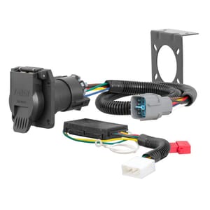 Curt Custom Wiring Connector, 7-Way RV Blade, Select Honda Pilot, Ridgeline - 56366