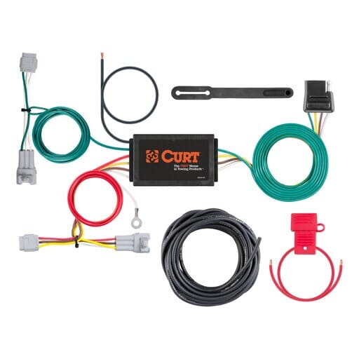 Curt Custom Wiring Harness, 4-Way Flat Output, Select Subaru Impreza - 56368