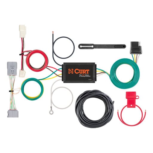 Curt Custom Wiring Harness, 4-Way Flat Output, Select Toyota Prius Prime - 56371