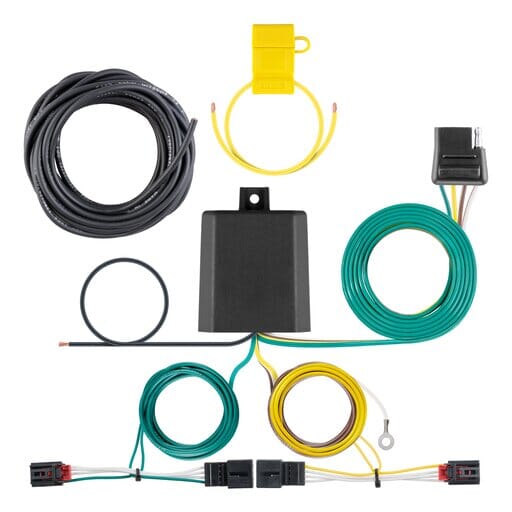 Curt Custom Wiring Harness, 4-Way Flat Output, Select Volkswagen Golf R - 56374