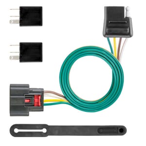 Curt Custom 4-Flat, Select Chevrolet Equinox, OEM Tow Package Required - 56375