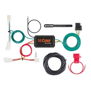 Curt Custom Wiring Harness, 4-Way Flat Output, Select Toyota Yaris - 56385