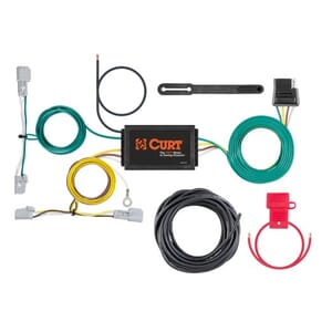 Curt Custom Wiring Harness, 4-Way Flat Output, Select Chevrolet Malibu - 56387