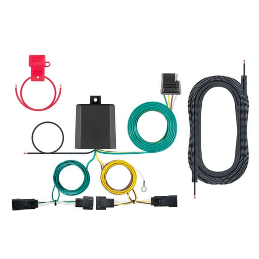 Curt Custom Wiring Harness, 4-Way Flat Output, Select Buick Regal TourX - 56389