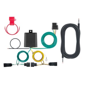 Curt Custom Wiring Harness, 4-Way Flat Output, Select Buick Regal TourX - 56389