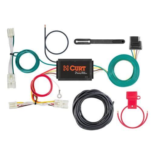 Curt Custom Wiring Harness, 4-Way Flat Output, Select Hyundai Sonata - 56390