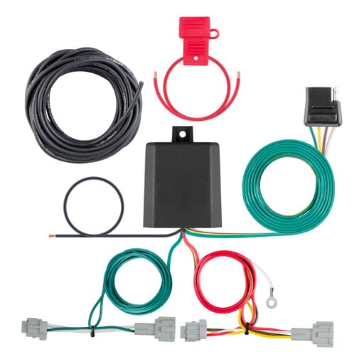 Curt Custom Wiring Harness, 4-Way Flat Output, Select Nissan Rogue Sport - 56397